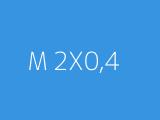 M 2X0,4 